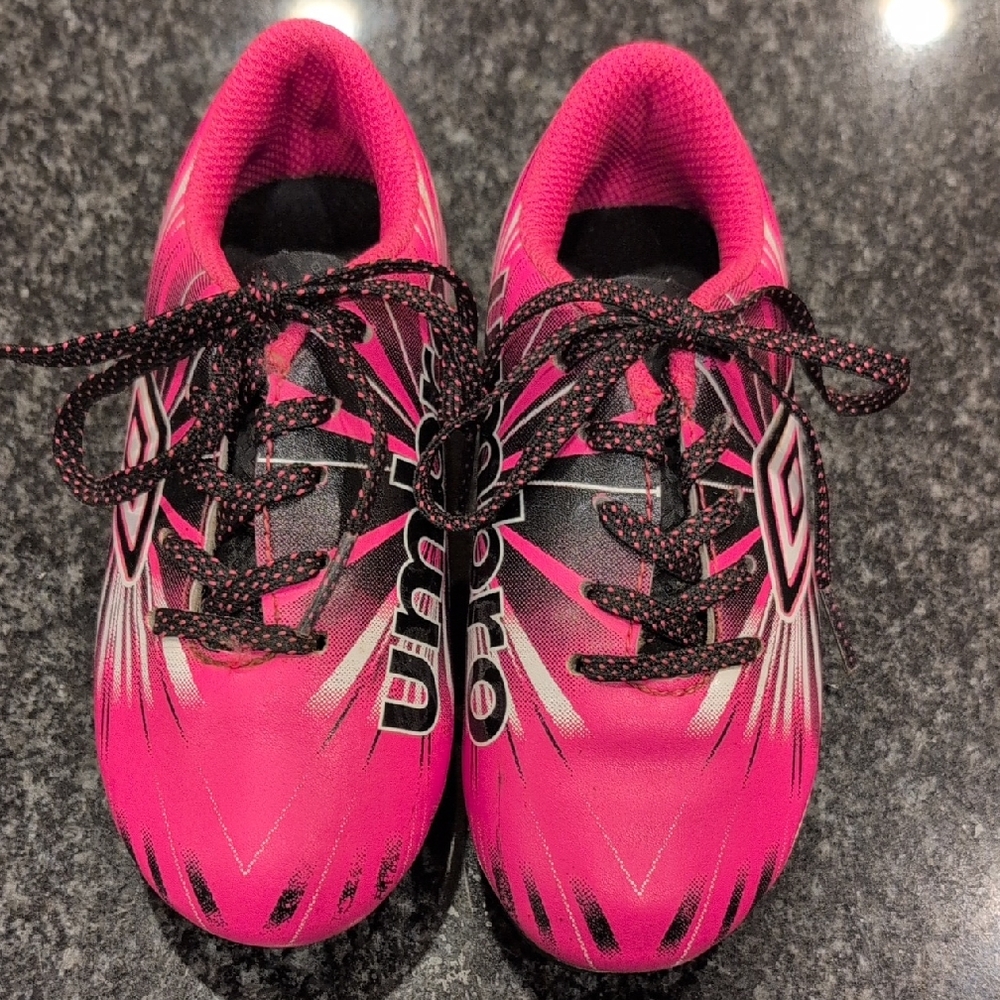 Umbro Kids Bright Pink Sneakers